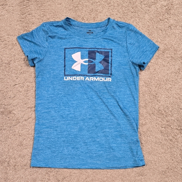 Under Armour Blue Short Sleeve Performance Tee - Picture 2 of 3